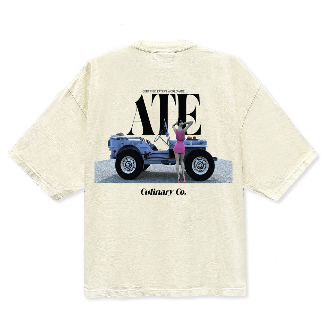 ATE oversized T-shirt