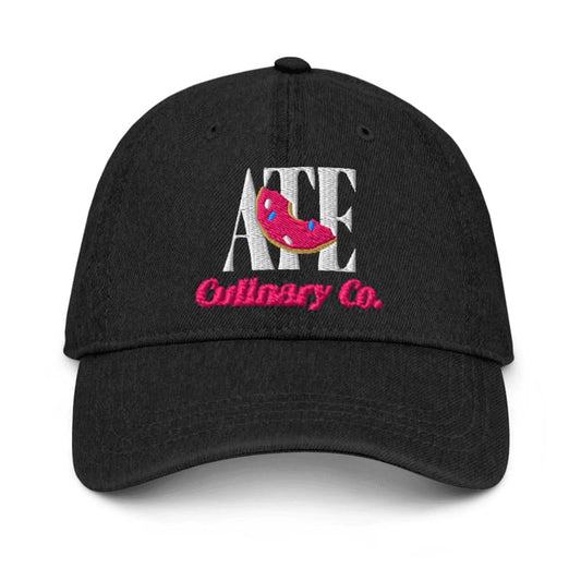 ATE BLACK RIPSTOP CAP